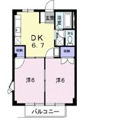 カーサブランカⅠの間取り画像