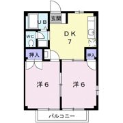 ドミール引野Aの間取り画像