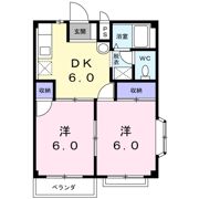 YNハイツAの間取り画像