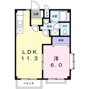 YNハイツBの間取り画像