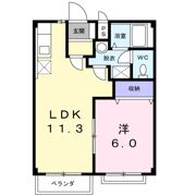 YNハイツBの間取り画像