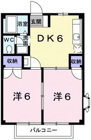 ニューシティフジモトの間取り画像