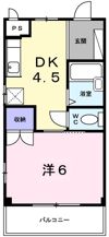イエストプレイスの間取り画像
