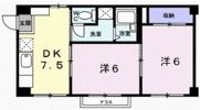 メゾンカタハマの間取り画像