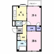 アーバンキャッスルBの間取り画像