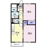 ドミールの間取り画像