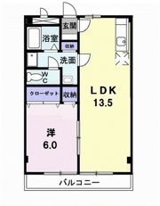 パルネットエポックの間取り画像