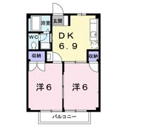 ヴィラージュ島田の間取り画像
