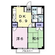 ヴィラージュ島田の間取り画像