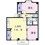 チェリーヒルズBの間取り画像