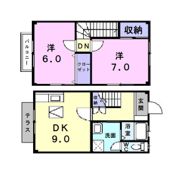 ドミールシャンテの間取り画像