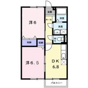 チェリーコート2の間取り画像