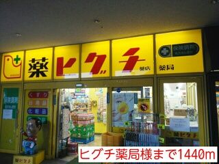 近くのドラッグストアまで1,440m（徒歩18分）