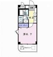 エスポワール筥松の間取り画像