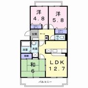 ルシエール飯山満壱番館の間取り画像