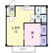 ベルメゾンアベニールの間取り画像