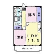 マリッチ大舘Ⅱ号館の間取り画像