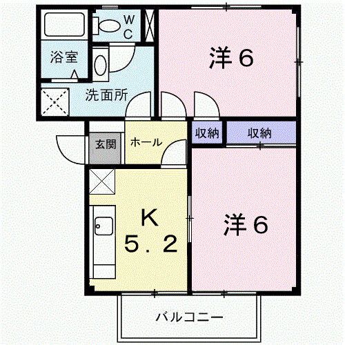 ガーデンタウン北長野 B_間取り_0