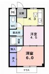 コスモハイツの間取り画像