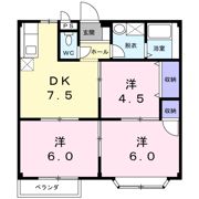 アビーロードAの間取り画像