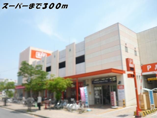 近くのビッグまで300m（徒歩4分）