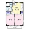 ファミール小杉Ⅱの間取り画像