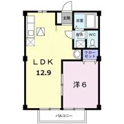 ファミール小杉Ⅱの間取り画像