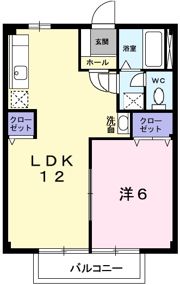 スカイハイツの間取り画像