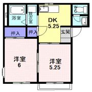 ニューエリール篠塚Bの間取り画像