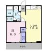 オークラパークホームズ北館の間取り画像