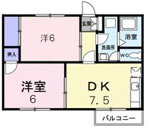 サニーヒルAの間取り画像