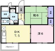 サニーヒルBの間取り画像