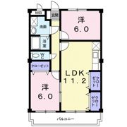 エリデシアフローラの間取り画像