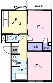リバティーベルⅠの間取り画像