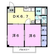 フランボワーズの間取り画像