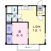 ハイツグラン・ブルーの間取り画像