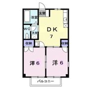 グリーンビレッジAの間取り画像