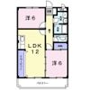 グレース吉田の間取り画像