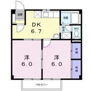 ソレイユ横須賀の間取り画像