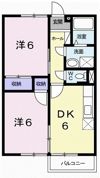 ハッピードェリングの間取り画像