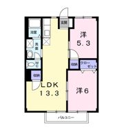 フレグランスC棟の間取り画像