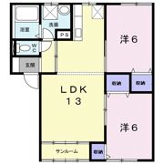 ボヌール・F Aの間取り画像