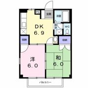 メゾン大西の間取り画像