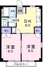 セカンドコアラの間取り画像