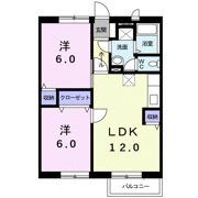 ローズレジデンスⅠの間取り画像