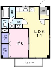 グリーンシティの間取り画像