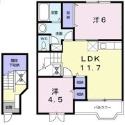 エーデルハイムの間取り画像