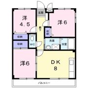 ガーデン六実の間取り画像