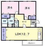 ルミエール興戸の間取り画像