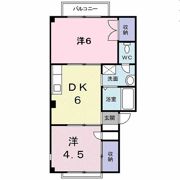 サンライズ富田の間取り画像